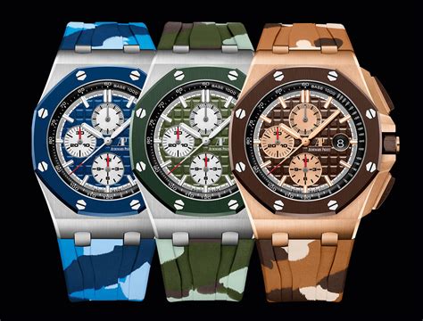 audemars piguet royal oak camouflage|audemars piguet royal oak quartz.